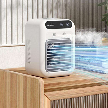 3-in-1 Portable Evaporative Air Cooler & Desktop Fan