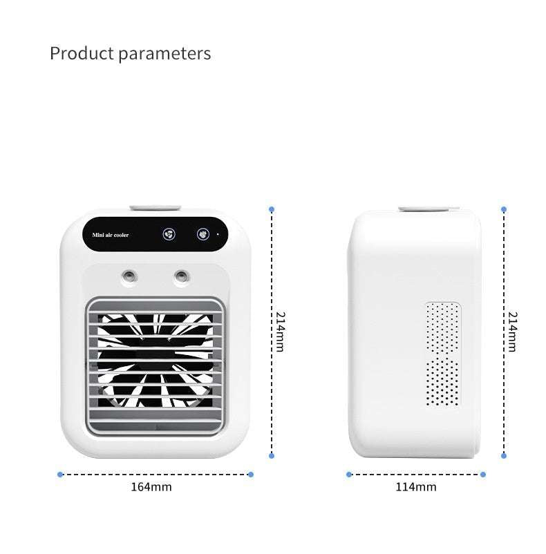 3-in-1 Portable Evaporative Air Cooler & Desktop Fan