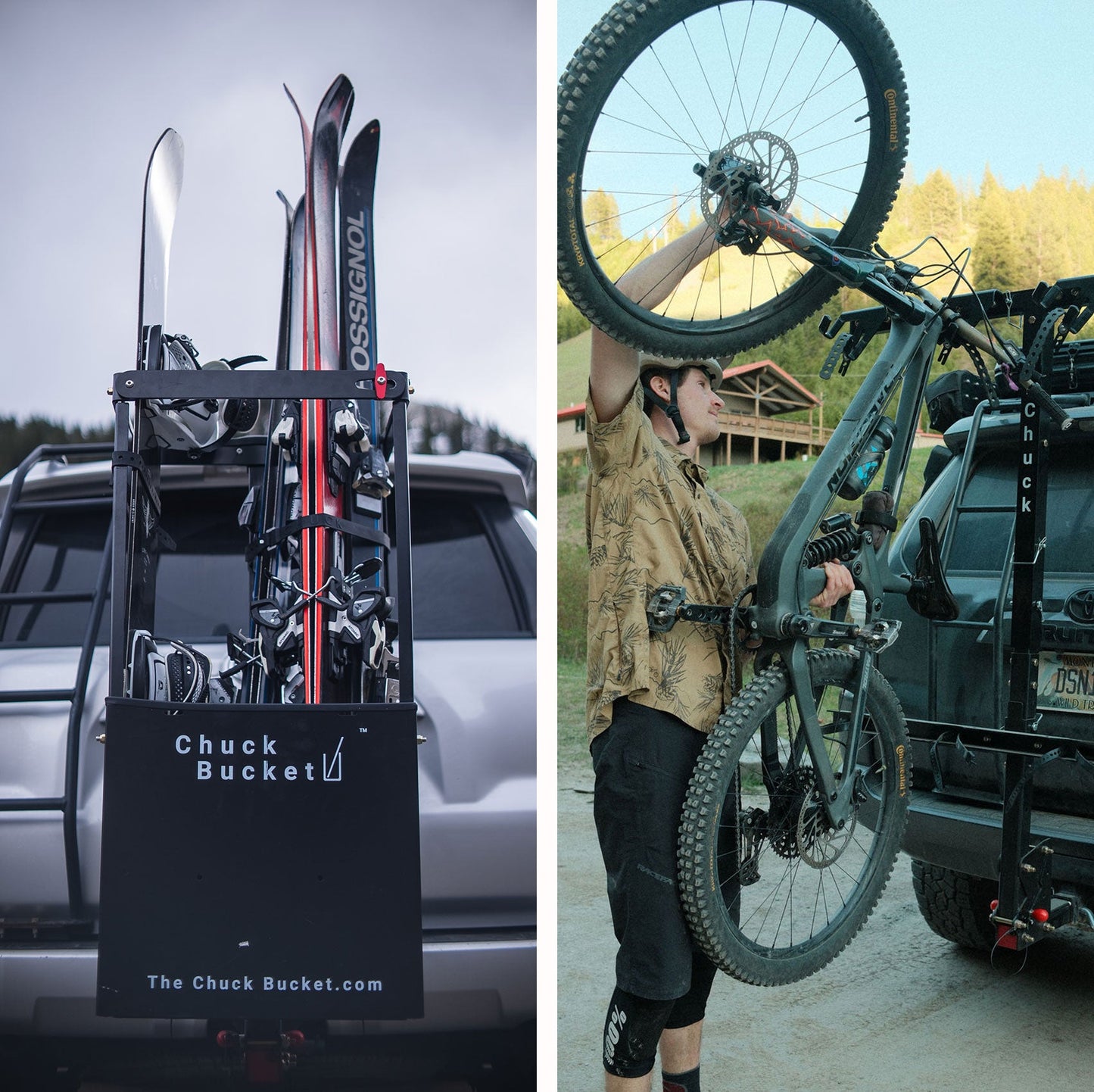 Chuck Rack Bike and Ski Package