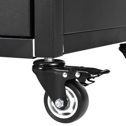 K&K 54.5" Stainless Steel Prep Station