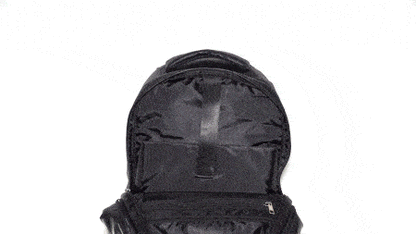 Red Leather Luxury Carry-On Patented Backpack