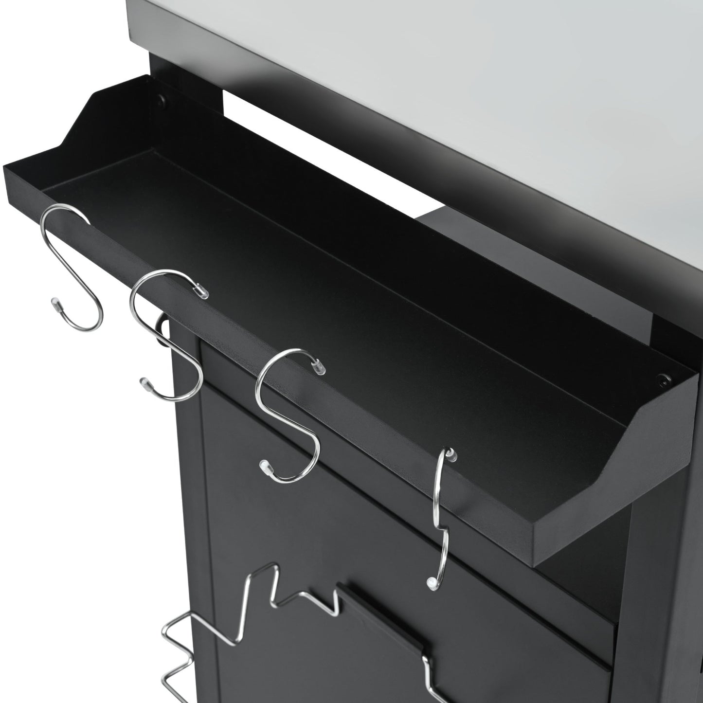 K&K 54.5" Stainless Steel Prep Station