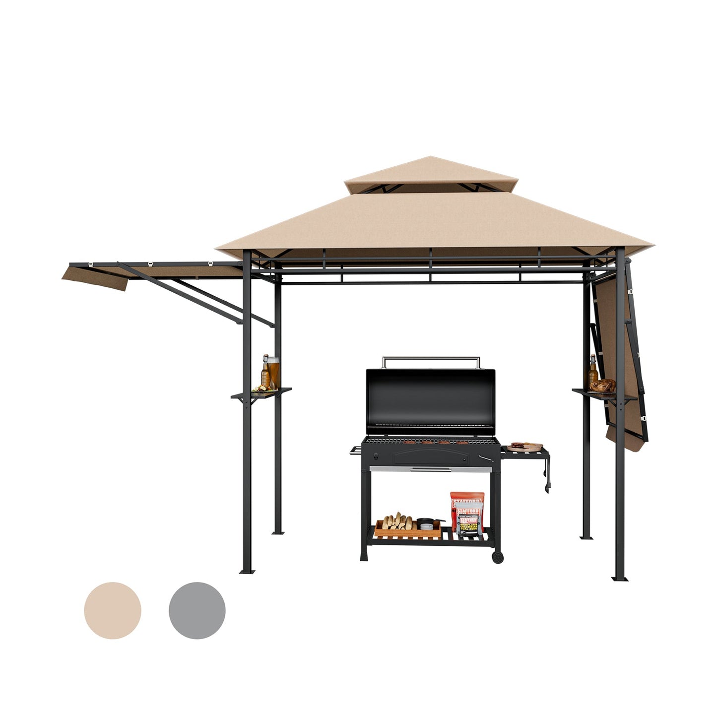 Feet Patio BBQ Grill Gazebo