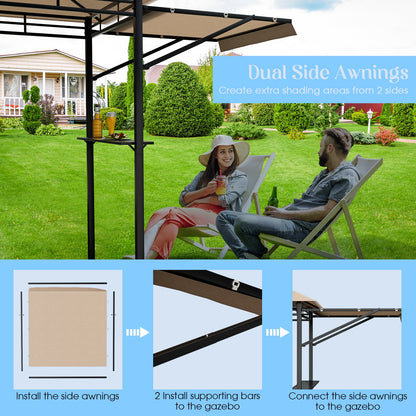 Feet Patio BBQ Grill Gazebo