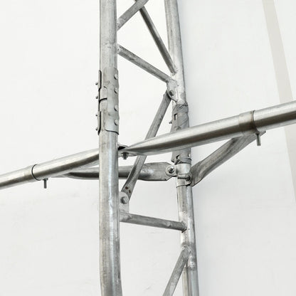 W40'xL80'xH21' Double Truss Storage Shelter, 10' Truss Spacing